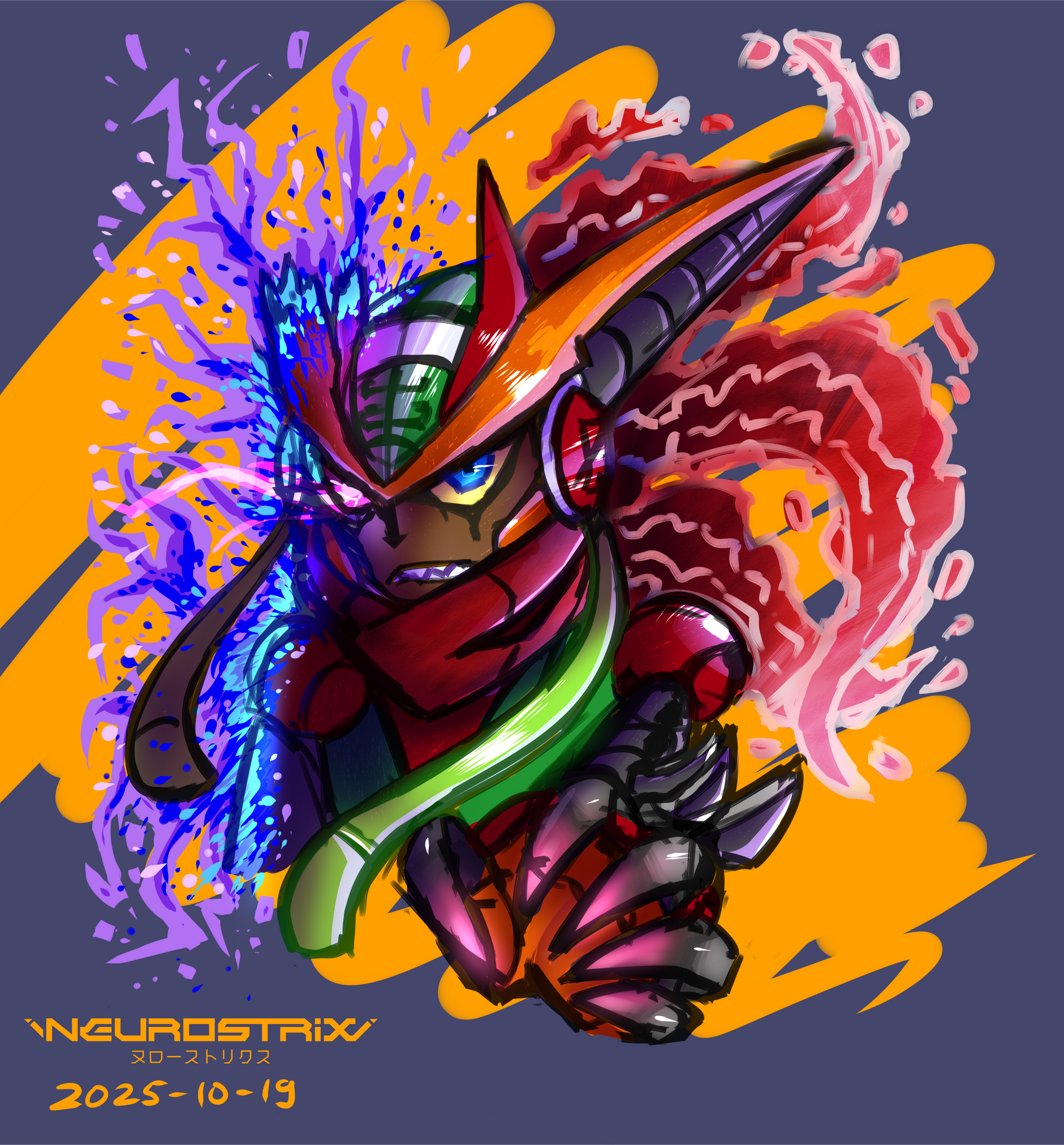 Raychel (from Mighty No. 9)