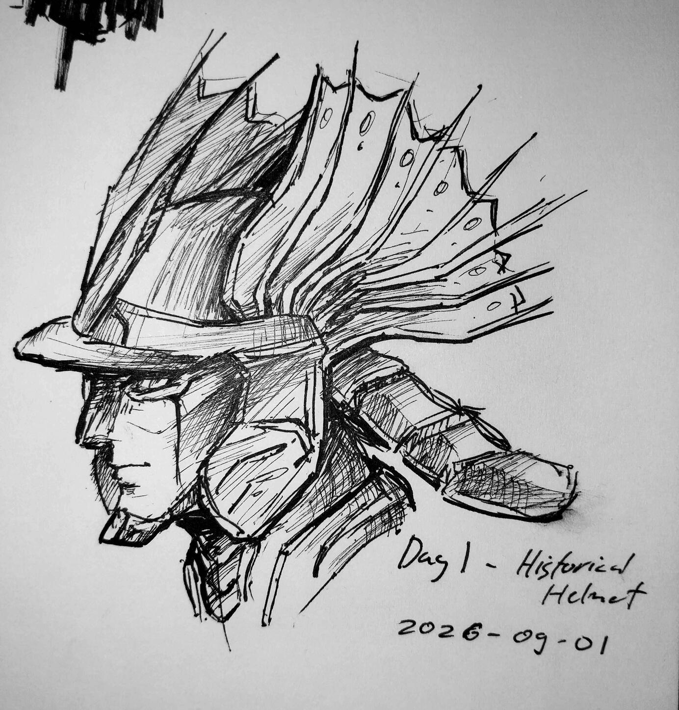 Helmet study + mecha