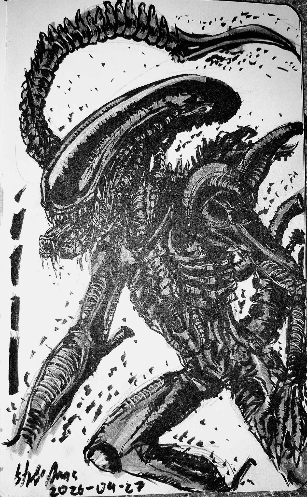 Xenomorph (for Alien Day 2026)