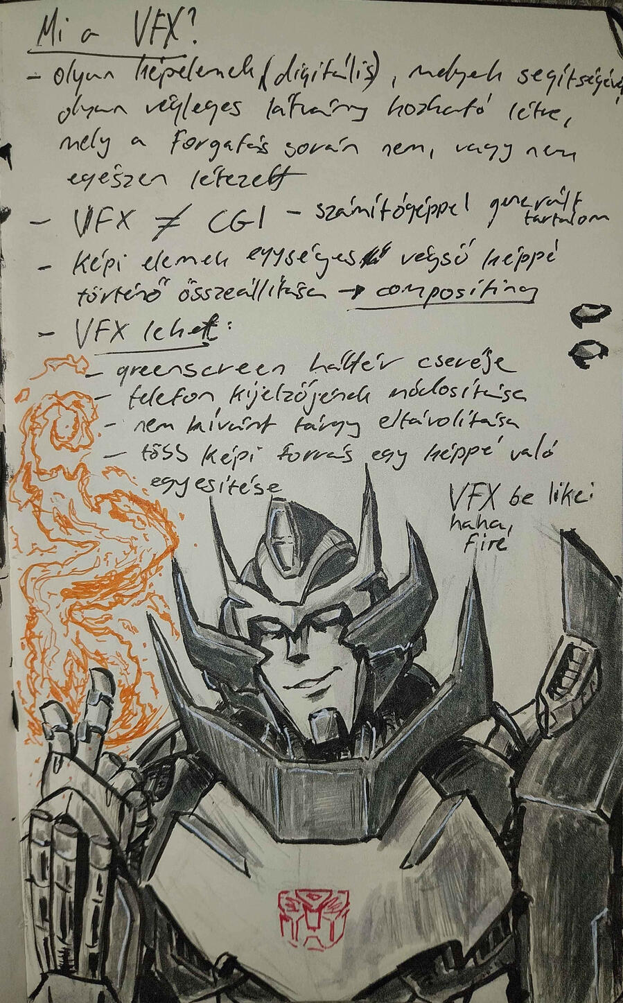 Rodimus Prime the walking VFX guy