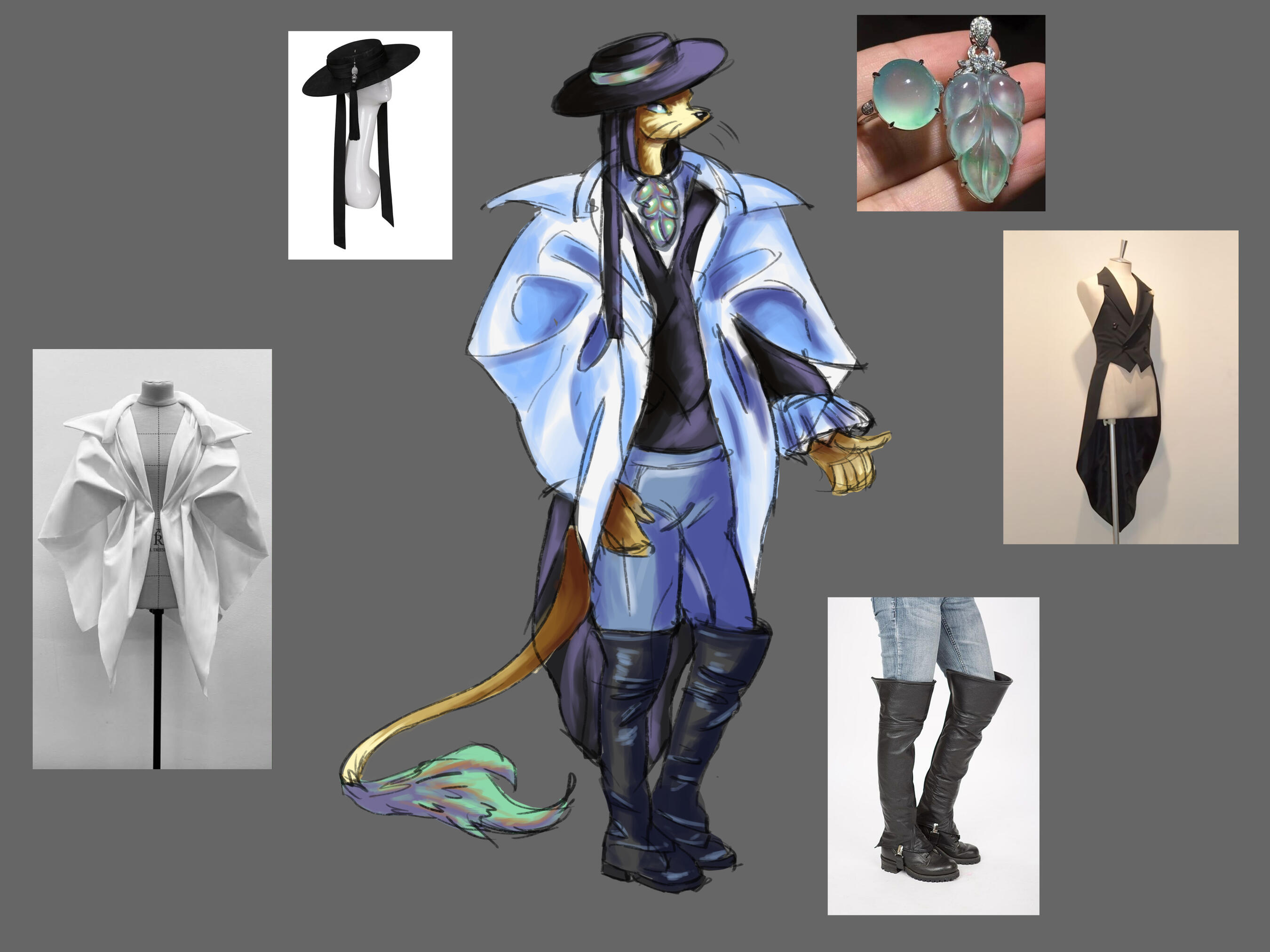 Character exercise from references