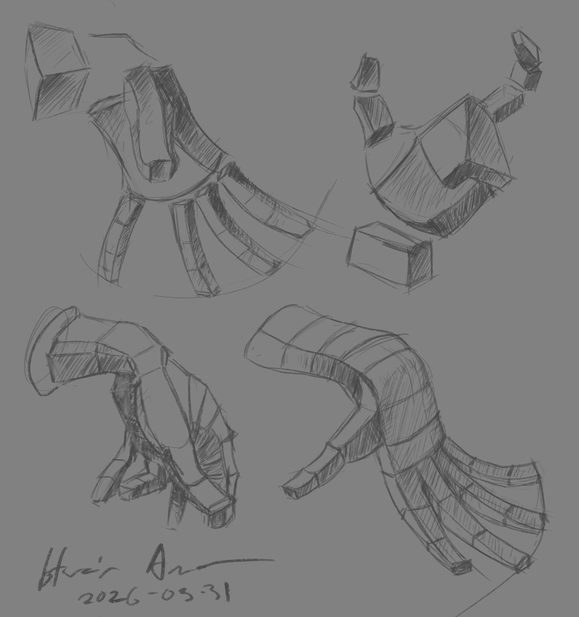 Hand breakdown studies